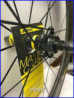 Brand new MAVIC COMETE PRO 700C Carbon TUBULAR bicycle 9-10-11 speed wheelset