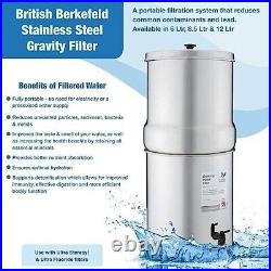 British Berkefeld Doulton 3.17 Gallon Water Purifier System with2 Ceramic Filters