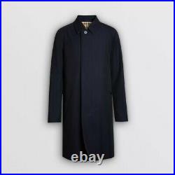 Burberry Camden Car Coat BRAND NEW Blue Carbon Size 48-50