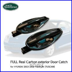 CF Real Carbon Exterior Door Catch for HYUNDAI 2003-2008 TIBURON (TUSCANI)