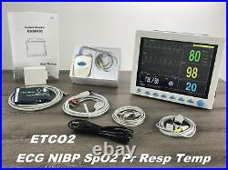 CONTEC CMS8000 co2 Vital Signs ICU Patient Monitor mainstream ETCO2 Capnograph