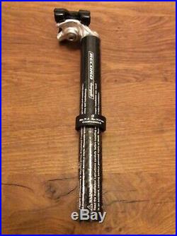 Campagnolo Record Carbon Seatpost 27.2mm NOS Brand New Seat Tube Collar included