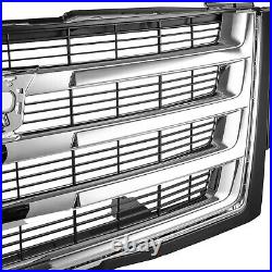 Car Front Bumper Grille Chrome For 2015-2020 Cadillac Escalade ESV 6.2L 84051291
