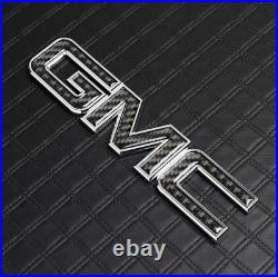 Car Rear Badge Trunk Emblem Sticker Carbon Fiber For GMC Yukon XL1500 2007-2014