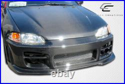 Carbon Creations 2DR / HB Dritech OEM Look Hood 1 Piece for Civic Honda 92