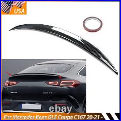 Carbon Fiber AMG Style Rear Spoiler Lip For Mercedes GLE Coupe C167 GLE350 450