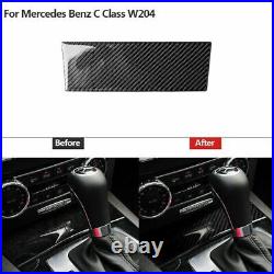 Carbon Fiber Car Interior Trims For Mercedes Benz W204 C Class C250 300 C350 C63