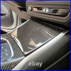 Carbon Fiber Central Console Gear Shift Cover Trim For BMW 3 Series G20 2019-up