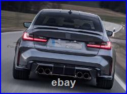 Carbon Fiber For 21-22 BMW G80 M3 G82 G83 M4 OE Style Rear Bumper Diffuser Lip