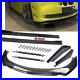 Carbon Fiber Front Bumper Lip /Side Skirt/ Strut Rods For 5-Series 520i 528i