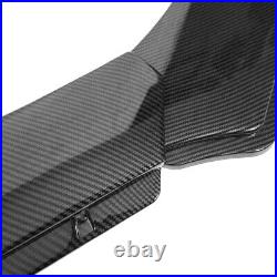 Carbon Fiber Front Bumper Lip Side Skirt Strut Rods For Kia Stinger 2018-2023