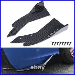 Carbon Fiber Front Bumper Lip Side Skirt/ Strut Rods For Toyota Matrix