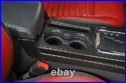 Carbon Fiber Gear Shift Panel Trim for 2009-2014 Dodge Challenger Accessories