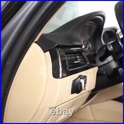 Carbon Fiber Interior Dashboard Panel Cover Trim For BMW 3 E90 E92 E93 05-12