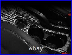 Carbon Fiber Interior Decoration Cover Trim For Mitsubishi Outlander Sport 11-17