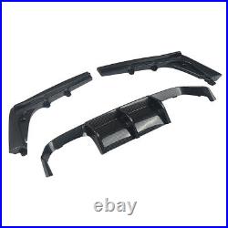 Carbon Fiber Look PSM Style Rear Diffuser For BMW F80 M3 F82 F83 M4 2015-2022
