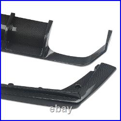 Carbon Fiber Look PSM Style Rear Diffuser For BMW F80 M3 F82 F83 M4 2015-2022
