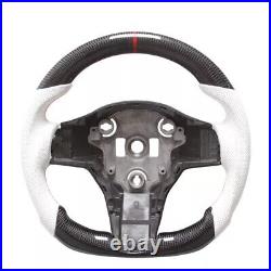 Carbon Fiber Racing Steering Wheel for Tesla Model Y / Tesla Model 3