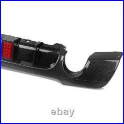 Carbon Fiber Rear Diffuser Lip For BMW 3 Series E92 E93 2 Door M-Tech Bumper