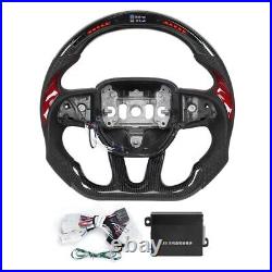 Carbon Fiber Steering Wheel LED for Dodge Challenger/Charger SRT HELLCAT
