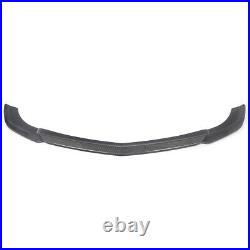 Carbon Fiber Style Front Bumper Splitter Lip For Mercedes W204 Sport 2011-2014