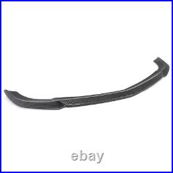 Carbon Fiber Style Front Bumper Splitter Lip For Mercedes W204 Sport 2011-2014