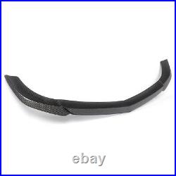 Carbon Fiber Style Front Bumper Splitter Lip For Mercedes W204 Sport 2011-2014