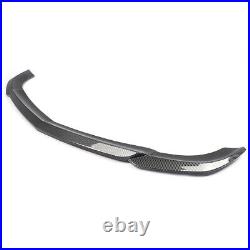 Carbon Fiber Style Front Bumper Splitter Lip For Mercedes W204 Sport 2011-2014