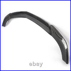 Carbon Fiber Style Front Bumper Splitter Lip For Mercedes W204 Sport 2011-2014