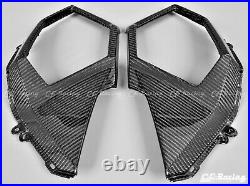 Carbon Fiber Under Tank Side Panels for Honda Grom MSX125 2017-2020