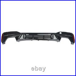 Carbon Look Competition Rear Diffuser Lip For BMW G30 M Performance 2017-2022