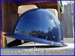 Carbon fiber hard hat full brim Blue ANSI/ISEA Certified