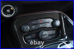 Center Consoles Dash Board & Gear Shift Panel Cover Bezel for Dodge Challenger