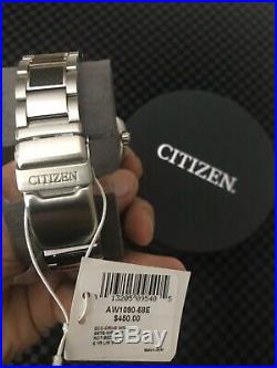Citizen Carbon Fiber Watch aw1090-58e BRAND NEW! Eco-Drive