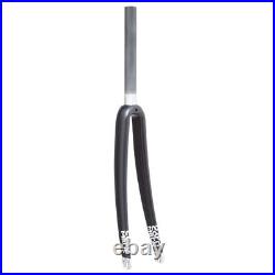 Columbus Minimal Carbon Fork 1 Straight, 45mm Rake Black