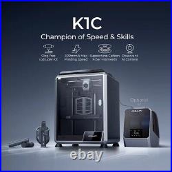 Creality K1C 3D Printer 600mm/s Max Printing Speed Auto Leveling and AI Camera