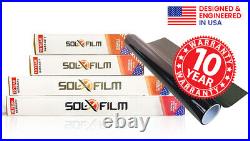 Diablo SOL-X Film 40 x 100 Ft Roll 2 Ply 5% Window Tint CARBON FILM