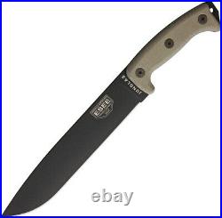 ESEE Junglas Knife ESJUNGKO 16 1/2 overall. 10 3/8 1095 high carbon stee