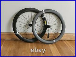 Enve Foundation 65 Carbon Fiber Wheelset Disc Shimano Freehub Brand New