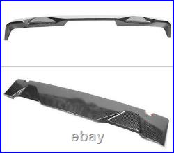 Fit 2015-2020 Ford F-150 ABS Carbon Fiber Rear Roof Spoiler Wing Brand New