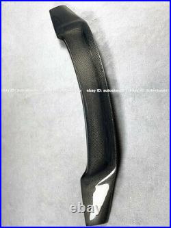 Fit For Hyundai Elantra 2016-2020 ABS Carbon Fiber Rear Trunk Spoiler Wing Flap