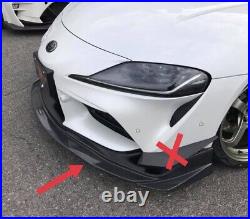 Fit For Toyota Supra A90 Carbon Fiber Front Lip Vrs Style