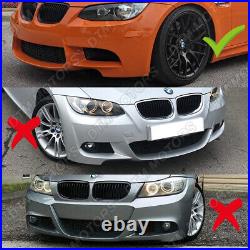 For 08-13 BMW E90 E92 E93 M3 Carbon Style Front Bumper Lip Splitter Spoiler 3pc