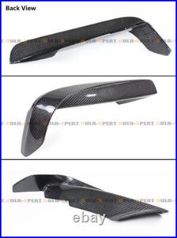 For 2012-18 Bmw F30 F31 Carbon Fiber Front Bumper Upper Trim Air Vent Cover Fang