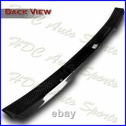 For 2015-2020 Acura TLX STP-Style Real Carbon Fiber Rear Window Roof Spoiler