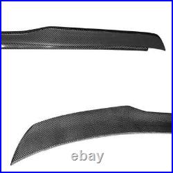 For 2015-2021 Ford Mustang Real Carbon Fiber Rear Trunk Spoiler Wing Brand New