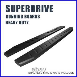 For 2015-2022 GMC CANYON CHEVY COLORADO CREW CAB Raptor Black Step Running Board