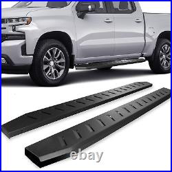 For 2015-2022 GMC CANYON CREW CAB New Raptor Black Side Steps Running Boards Bar