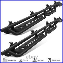 For 20-24 Jeep Gladiator JT Side Step 4 Door Drop Running Boards BXW-A Nerf Bar