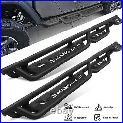 For 20-24 Jeep Gladiator JT Side Step 4 Door Drop Running Boards BXW-A Nerf Bar